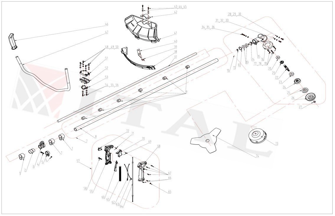 ITL-STOP ANAHTARI HYUNDAI THT245D/HMT2500/HYX55
