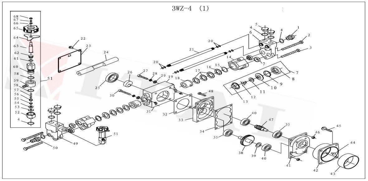 ITL-POMPA KAPAĞI ADAPTÖRÜ KASEI 3WZ4
