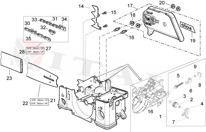 ITL-AYARLAMA VİDASI KAPAĞI SOLO 636/656