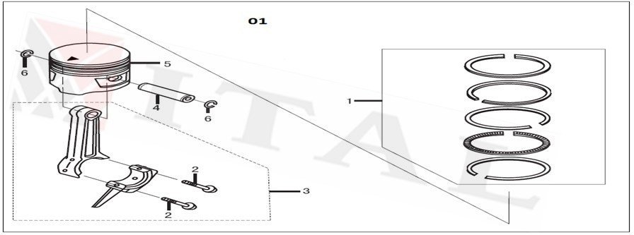ITL-SEKMAN TAKIMI LC152F/LC25Z/LC40Z 52MM