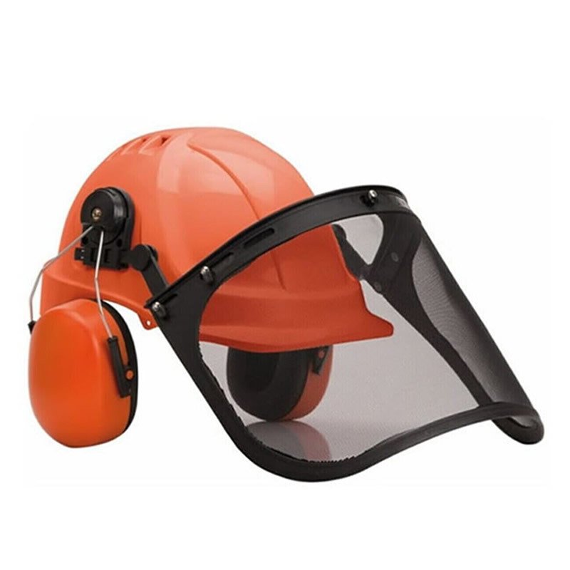 BBS - B204 Kask Seti Kulaklıklı Ormancı Güvenlik Seti | Baret (Kask)+Kulaklık+Siperlik 