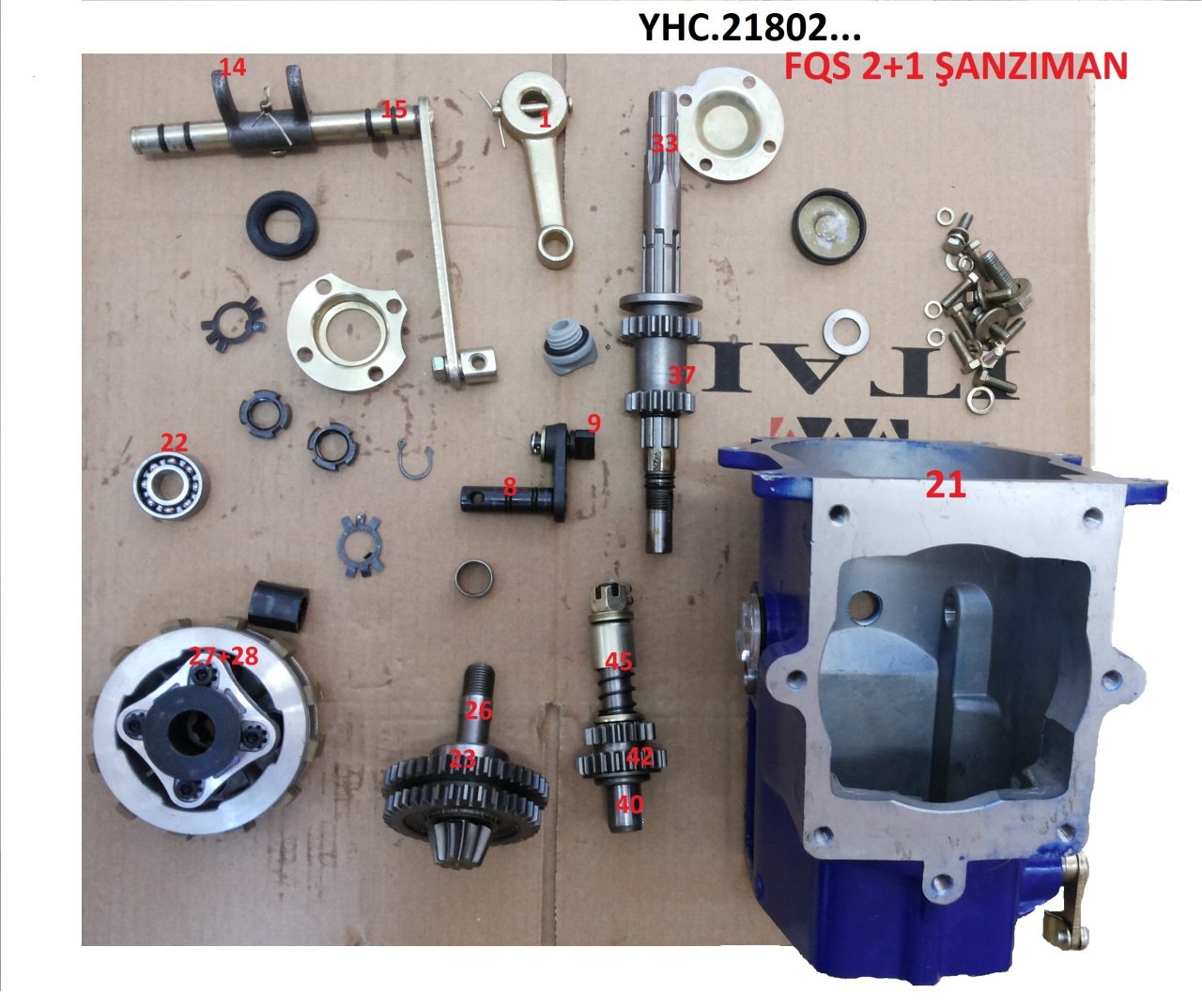 ITL-ŞANZIMAN HC105FQS KOMPLE 2+1 BENZİNLİ