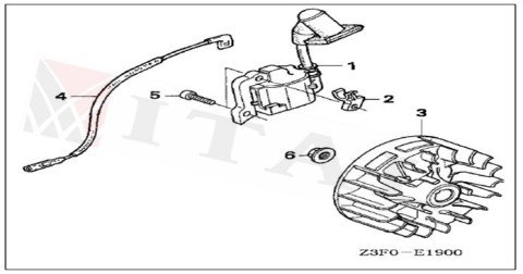 ITL-VOLANT HON. GX-35T