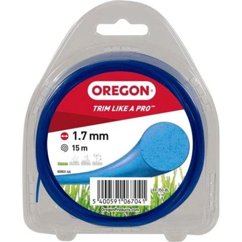 OREGON MİSİNA 1.7mm 15m MAVİ YUVARLAK / YUVARLAK MİSİNA / 1.7 mm / 69-350-BL