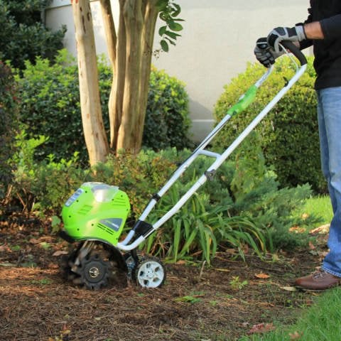 GREENWORKS 40V AKÜLÜ ÇAPA BATARYASIZ