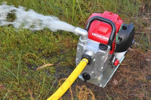 HONDA WX10 T E1 Motopomp Benzinli SU MOTORU Su Pompası / 1,5 BG / 1” ÇIKIŞ ÇAPI