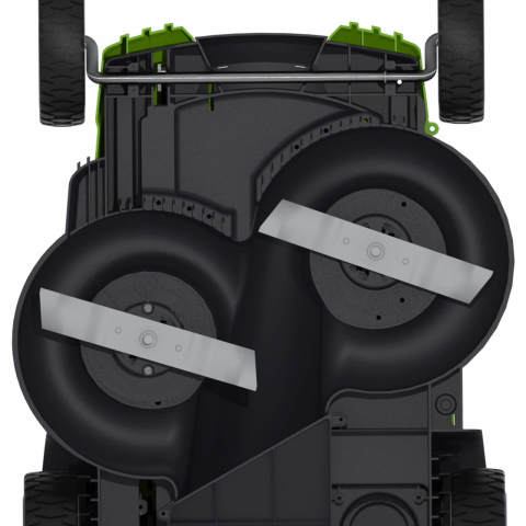 GREENWORKS 25367 AKÜLÜ ÇİM BİÇME TK. 49CM. (ÇİFT BIÇAK)