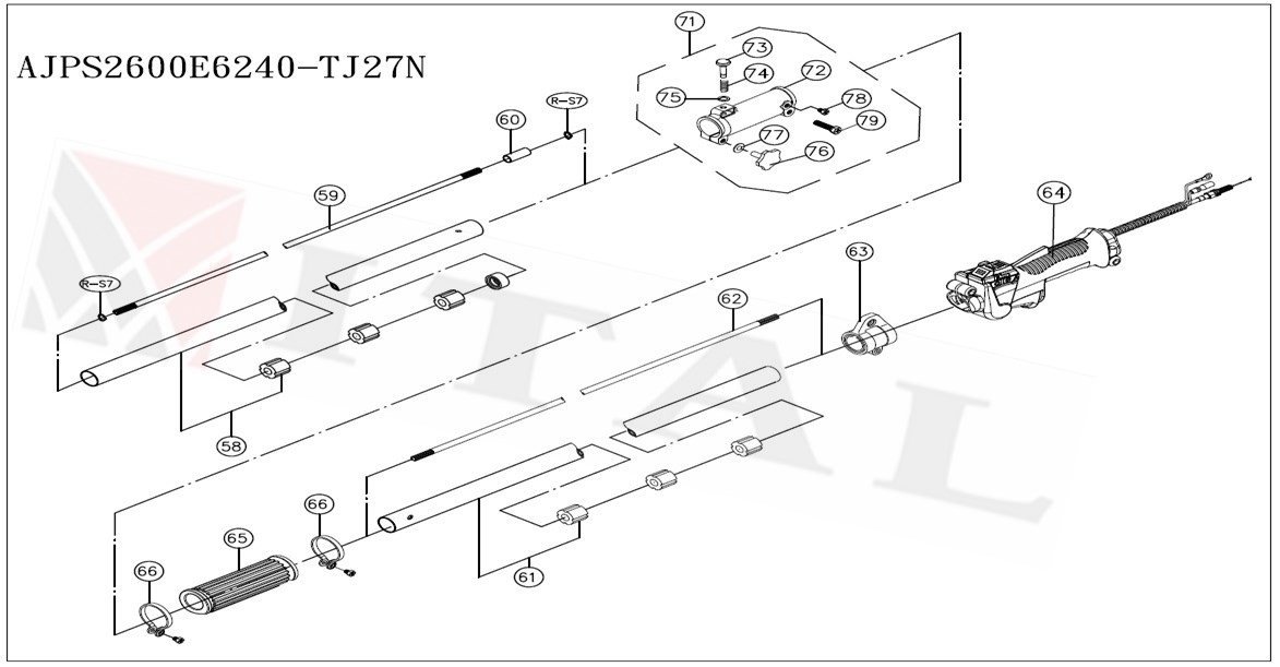 ITL-ŞAFT BORUSU ÖN MORİ YÜKSEK DAL BUD. JPS-260