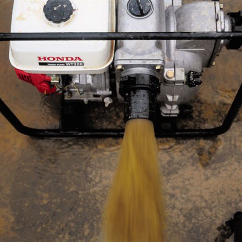 HONDA WT30 XK4 DE Motopomp Benzinli SU MOTORU Su Pompası / 8 BG / 3” ÇIKIŞ ÇAPI