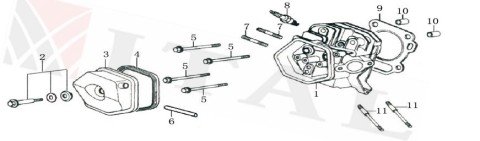 ITL-SİLİNDİR KAFA CONTASI LC G240/G270F