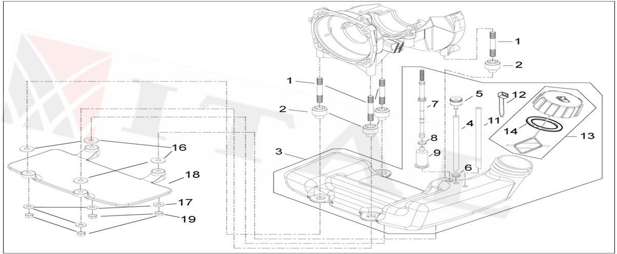 ITL-HAVALANDIRMA FİLTRESİ SOLO 154/162