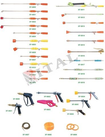 ITL-İLAÇLAMA TABANCASI 3WZ6/T768/900 58CM OYNAR UÇ