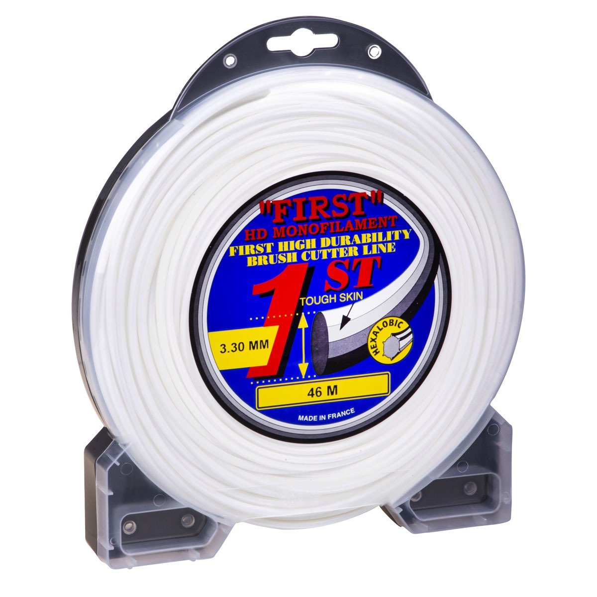 FIRST MİSİNA 3.5mm 46m BEYAZ 6 KÖŞE / 6 KÖŞE MİSİNA / 3.5 mm / 7430077