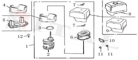 ITL-HAVA FİLTRE ALTI LC G240/G270F