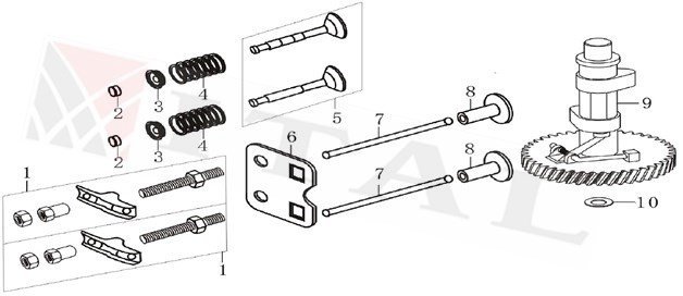 ITL-EKZANTRİK MİLİ LC1P61/65FA