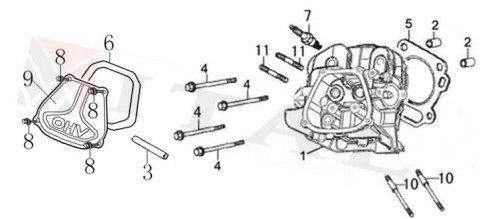 ITL-SİLİNDİR KAFA CONTASI LC170F