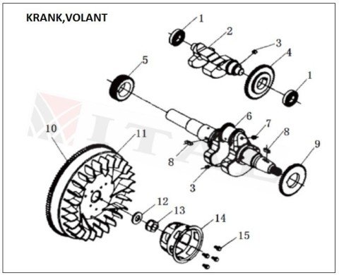 ITL-BALANS ZAMAN DİŞLİSİ DİZEL 186/188/192