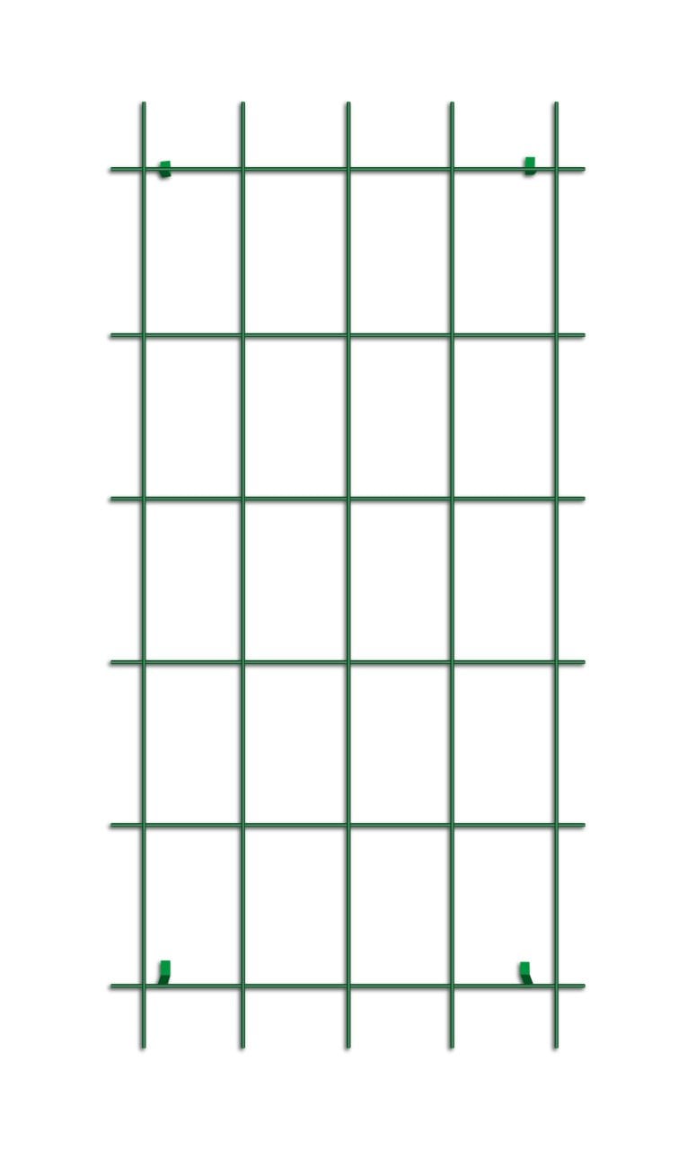 Gardener 74075 Sarmaşık Bitkilere Özel Metal Tırmanma Kafesi  - Yeşil 150cm X 75cm