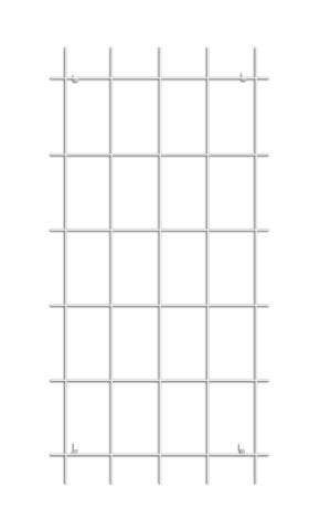 Gardener 73075 Sarmaşık Bitkilere Özel Metal Tırmanma Kafesi  - Beyaz 150cm X 75cm