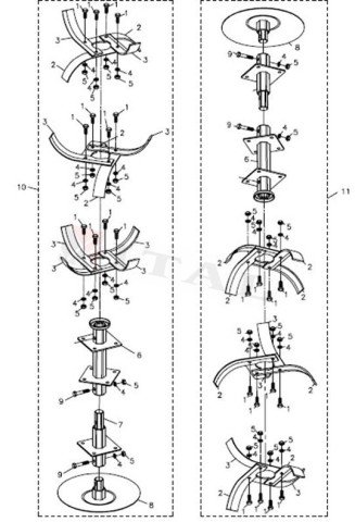ITL-ÇAPA BIÇAK TAMBURU LC750 İÇ 23MM