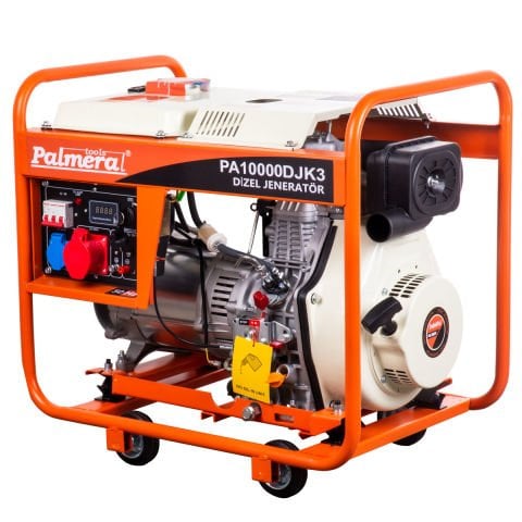 PALMERA PA10000DJK3 JENERATÖR 9,3 kVA DİZ. MARŞ. / DİZEL JENERATÖR / TRİFAZE / PA10000DJK3