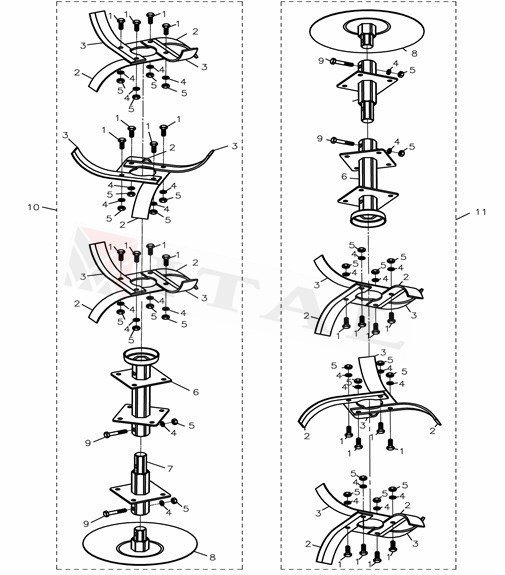 ITL-ÇAPA BIÇAĞI LC750 SAĞ KÜÇÜK