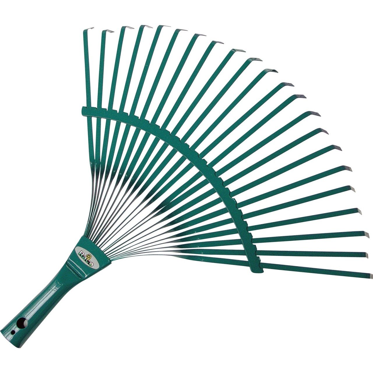 Raco 53731 Ahşap Saplı Metal Çim ve Yaprak Toplama Tırmığı 45 cm