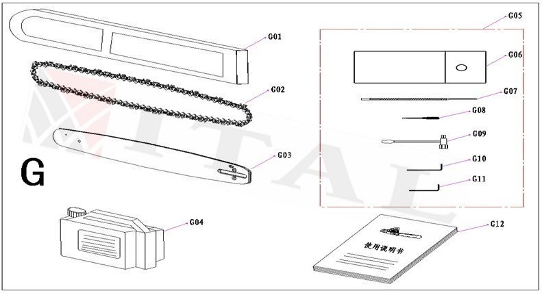 ITL-KILAVUZ 28,5 DİŞ 91 KAPALI TÜM MODELLER 160SPEA041