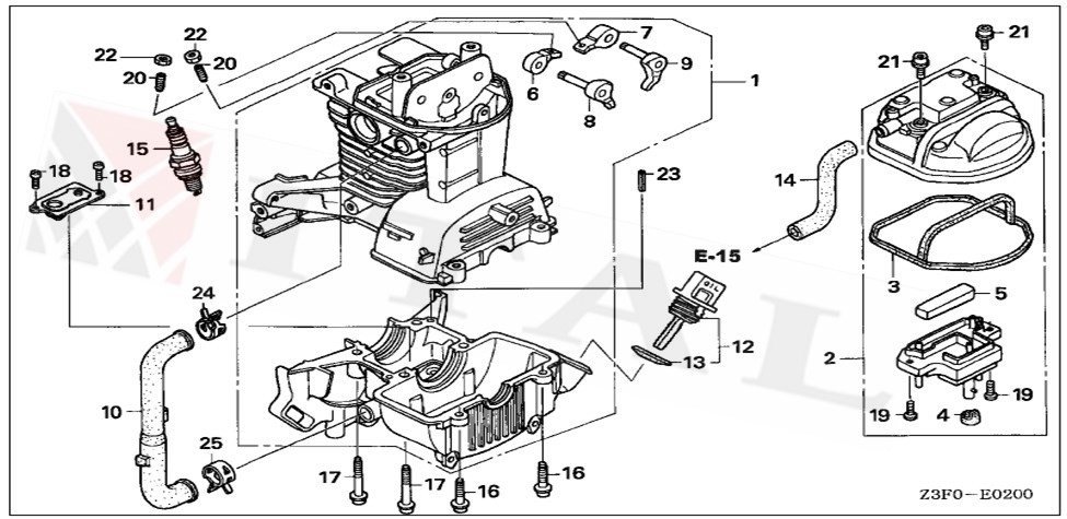 ITL-KÜLBÜTÖR MİLİ EMME HON. GX35