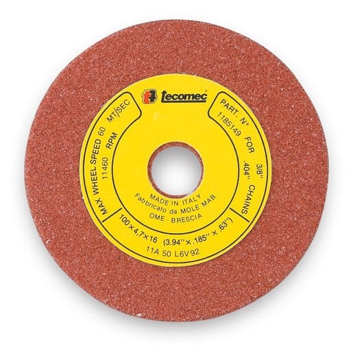 TECOMEC ZİNCİR BİLEME DİSKİ 145x22x2.9mm ¼”-3/25 / ORMAN AKSESUARI ZİNCİR BİLEME MAKİNESİ / BİLEME TAŞI / K00204033