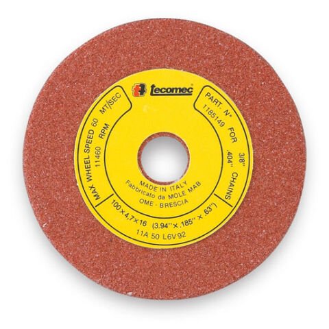 TECOMEC ZİNCİR BİLEME DİSKİ 145x22x2.9mm ¼”-3/25 / ORMAN AKSESUARI ZİNCİR BİLEME MAKİNESİ / BİLEME TAŞI / K00204033