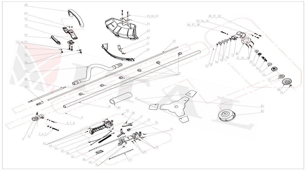 ITL-PİLOT KOL HYX55S SIRT TIRPAN