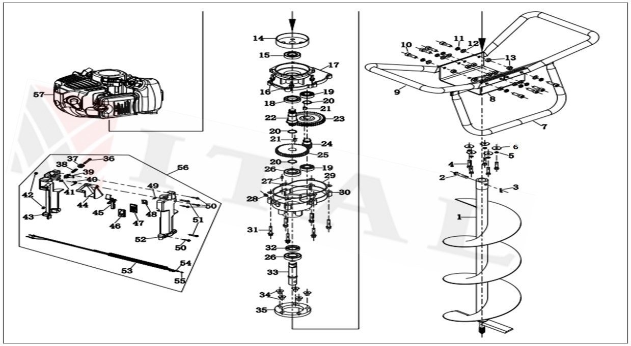ITL-TUTMA KOLU ORAC ED520 BURGU