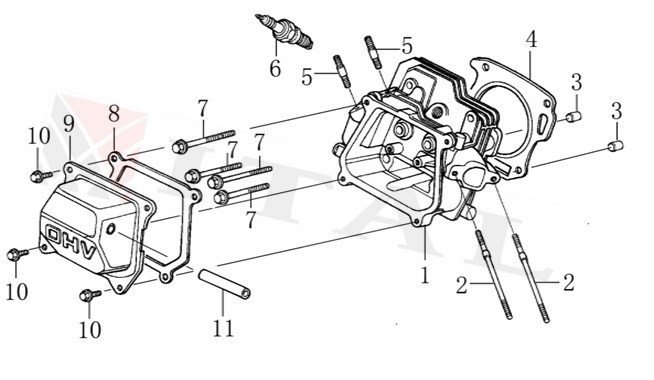 ITL-SİLİNDİR KAFASI LC G200F