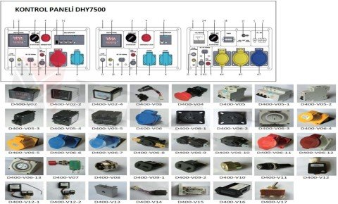 ITL-SİGORTA MONOFAZE DİZEL 7500