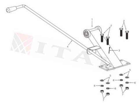 ITL-GİDON SEHPASI GUARDİNO YENİ MODEL GM105