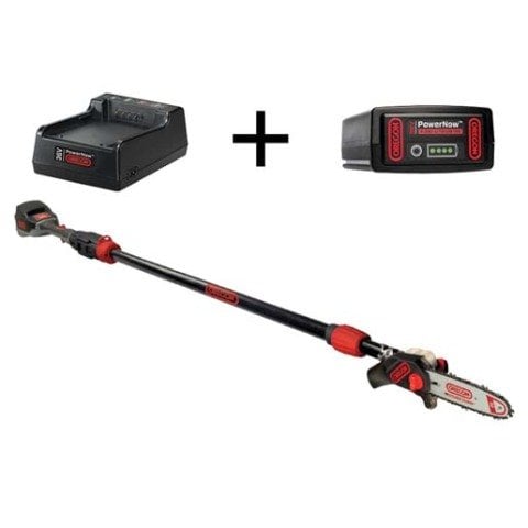 OREGON PS250 AKÜLÜ YÜK.DAL BUD.TES.+4.0Ah+C600 / AKÜLÜ MOTORLU YÜKSEK DAL BUDAMA TESTERESİ / TELESKOPİK / 563457