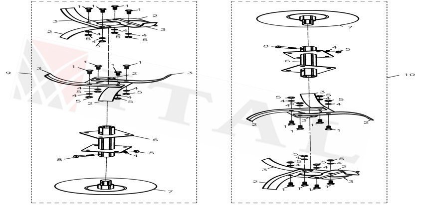 ITL-ÇAPA BIÇAĞI LC400 SAĞ
