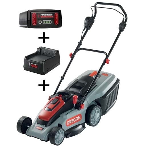 OREGON LM300 AKÜLÜ ÇİM BİÇME MAK.+ 4.0 Ah+C600 / AKÜLÜ ÇİM BİÇME MAKİNESİ / İTMELİ / 581684