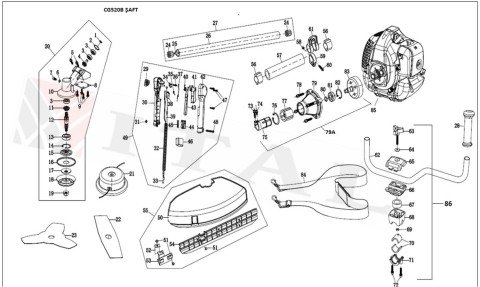 ITL-TUTMA KOLU BAĞLANTI YATAĞI ORAC CG520B YAN Ö.D. ÜS