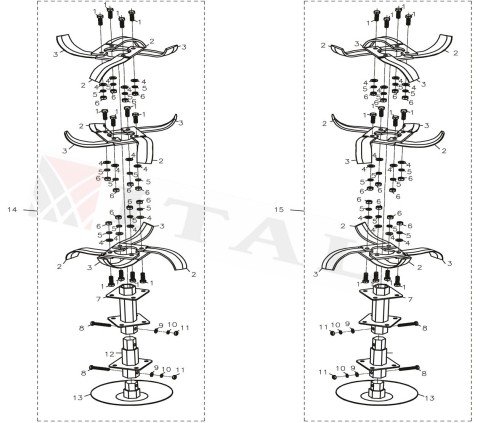 ITL-ÇAPA DİSK TAMBUR LC900