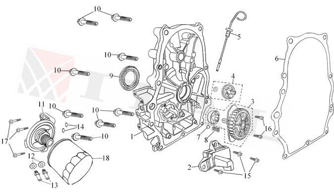 ITL-YAĞ POMPASI VİDASI LC2V78F-1