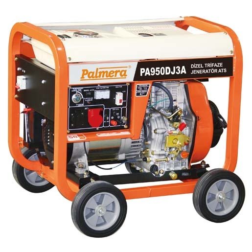 PALMERA PA950DJ3A JENERATÖR 8,5 kVA DİZEL ATS / DİZEL JENERATÖR / TRİFAZE / PA950DJ3A