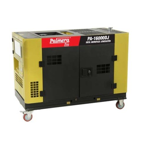 PALMERA PRO PA-16000DJ JENERATÖR 15 kVA DİZEL MARŞLI / DİZEL JENERATÖR / MONOFAZE / PA-16000DJ