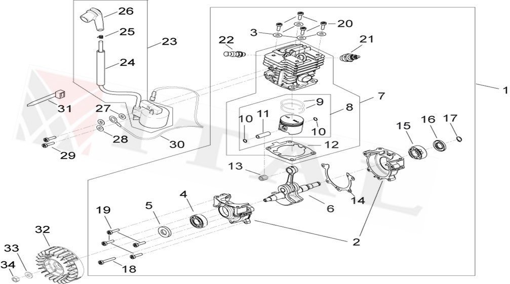 ITL-VOLANT SOLO 646/652