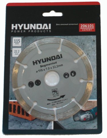 ITL-SOKETLİ ELMAS TESTERE KURU KESİM 115MM*7.0MM*22.2M