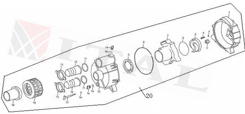 ITL-DİFİZÖR CONTASI LCW80B PİS SU