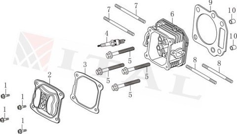 ITL-KÜLBÜTÖR KAPAK CONTASI LC1P61/65/70FA