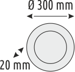 55W Backlight Sıva Üstü Panel Aydınlatma - Metal Kasa