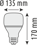 60W LED AMPUL